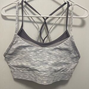 Zyia Gray Strappy Sports Bra